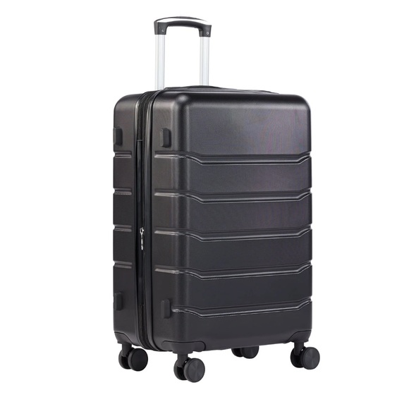 Kumasinova Handbags - Hardshell Spinner Suitcase in Black 20in CarryOn